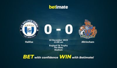 ハリファックス vs オルトリンチャムの予測、オッズ、賭けのヒント 12/09/2023