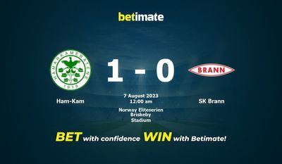 Ham-Kam vs SK Brann 予測、オッズ、賭けのヒント 08/06/2023