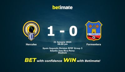 ヘラクレス vs フォルメンテーラの予測、オッズ、賭けのヒント 01/21/2024