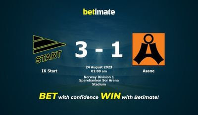 IK Start vs Asane 予測、オッズ、賭けのヒント 08/23/2023