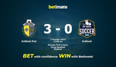 Kolkheti Poti vs Kolkheti 予測、オッズ、賭けのヒント 10/06/2023