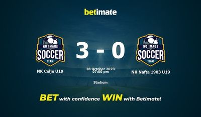 NK Celje U19 vs NK Nafta 1903 U19 予測、オッズ、賭けのヒント 10/28/2023