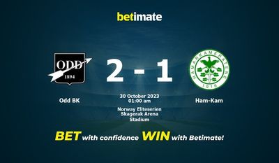 Odd BK vs Ham-Kam 予測、オッズ、賭けのヒント 10/29/2023