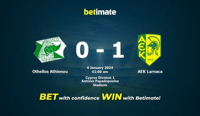 オセロス・アティエノウ vs AEK ラルナカ 予測、オッズ、賭けのヒント 01/03/2024