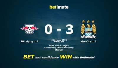 RB ライプツィヒ U19 vs マンシティ U19 予測、オッズ、賭けのヒント 10/04/2023