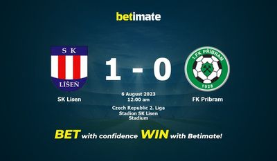 SK Lisen vs FK Pribram 予測、オッズ、賭けのヒント 08/05/2023