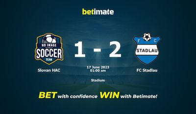 Slovan HAC vs FC Stadlau 予測、オッズ、賭けのヒント 06/16/2023