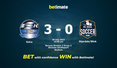Sotra vs Stjørdals/ブリンク予測、オッズ、賭けのヒント 07/30/2023
