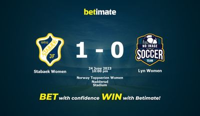 Stabaek Women vs Lyn Women 予測、オッズ、賭けのヒント 06/24/2023