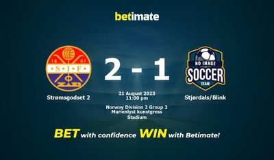 Strømsgodset 2 vs Stjørdals/ブリンク予測、オッズ、賭けのヒント 08/21/2023