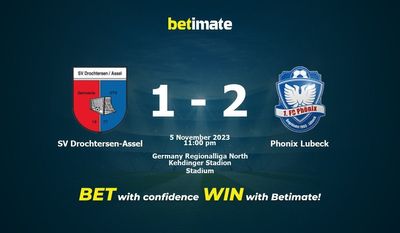 SV Drochtersen-Assel vs フォニックス・リューベック 予測、オッズ、賭けのヒント 11/05/2023