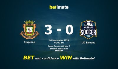 Tropezon vs UD Samano 予測、オッズ、賭けのヒント 09/15/2023