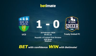 UCD vs トリーティー・ユナイテッドFC 予測、オッズ、賭けのヒント 02/23/2024