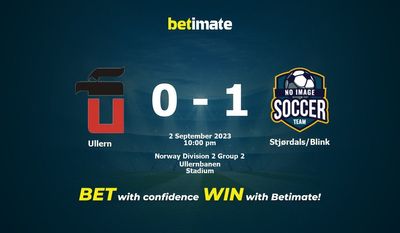 Ullern vs Stjørdals/ブリンク予測、オッズ、賭けのヒント 09/02/2023