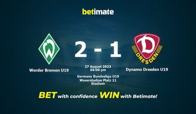 ヴェルダー・ブレーメン U19 vs ディナモ・ドレスデン U19 予測、オッズ、賭けのヒント 08/27/2023