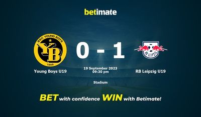 ヤングボーイズU19 vs RBライプツィヒU19 予測、オッズ、賭けのヒント 09/19/2023