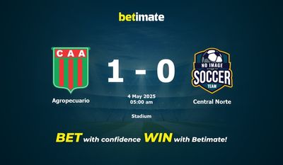Agropecuario vs Central Norte 예측, 배당률 및 베팅 팁 2025년 5월 3일