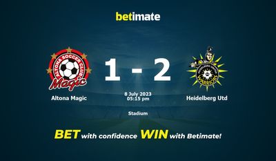 Altona Magic 대 Heidelberg Utd 예측, 승률, 베팅 팁 2023-07-08