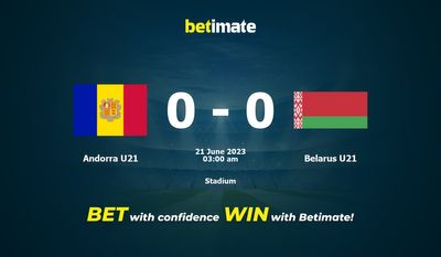 안도라 U21 대 벨라루스 U21 예측, 승률, 베팅 팁 2023-06-20