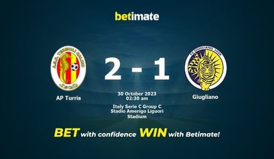 AP Turris 대 Giugliano 예측, 승률 및 베팅 팁 2023년 10월 29일