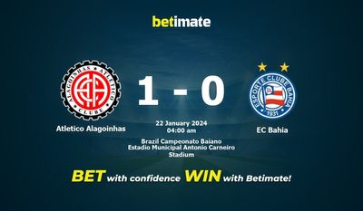 Atletico Alagoinhas 대 EC 바이아 예측, 승률 및 베팅 팁 2024년 1월 21일