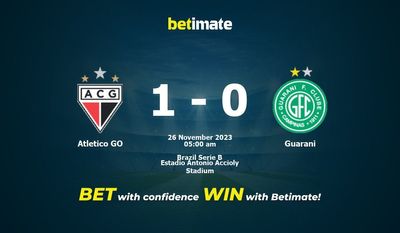 Atletico GO 대 과라니 예측, 확률 및 베팅 팁 2023년 11월 25일