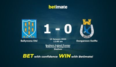 Ballymena Utd 대 Dungannon Swifts 예측, 확률 및 베팅 팁