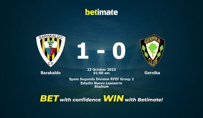 Barakaldo 대 Gernika 예측, 확률 및 베팅 팁 2023-10-22