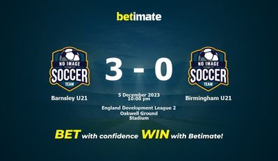 반슬리 U21 대 버밍엄 U21 예측, 확률 및 베팅 팁