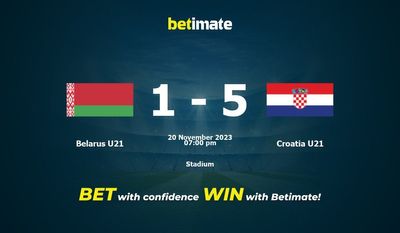 벨로루시 U21 대 크로아티아 U21 예측, 승률 및 베팅 팁 2023년 11월 20일