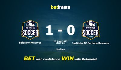 벨그라노 리저브 vs Instituto AC 코르도바 리저브 예측, 확률 및 베팅 팁 2023-06-28