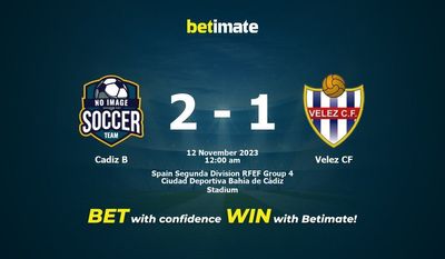 Cadiz B 대 Velez CF 예측, 승률 및 베팅 팁 2023년 11월 11일