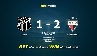 Ceara 대 Atletico GO 예측, 확률 및 베팅 팁 2023-10-01