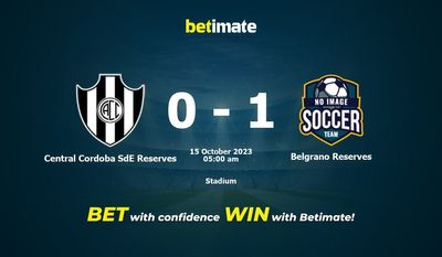 중앙 코르도바 SdE 리저브 대 Belgrano 리저브 예측, 승률 및 베팅 팁 2023-10-14