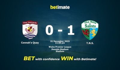 Connah's Quay 대 TNS 예측, 확률 및 베팅 팁 2023년 12월 31일