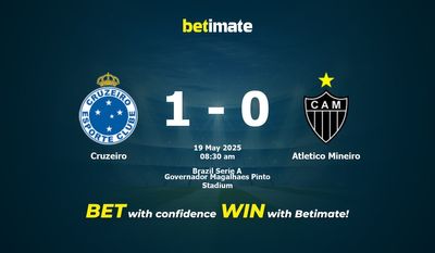 Cruzeiro 대 Atletico Mineiro 예측, 승률 및 베팅 팁 2025년 5월 18일