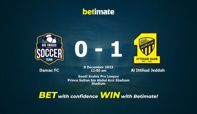 Damac FC 대 알 이티하드 제다 예측, 확률 및 베팅 팁