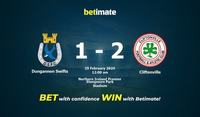 Dungannon Swifts 대 Cliftonville 예측, 승률 및 베팅 팁 2024년 2월 24일