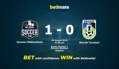 Dynamo Makhachkala 대 Shinnik Yaroslavl 예측, 확률 및 베팅 팁