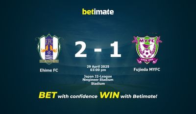 에히메 FC vs 후지에다 MYFC 경기 예측, 배당률 및 베팅 팁 2025년 4월 29일