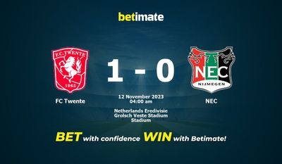 FC 트벤테 대 NEC 예측, 승률 및 베팅 팁 2023년 11월 11일