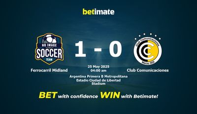 Ferrocarril Midland 대 Club Comunicaciones 예측, 승률 및 베팅 팁 2025년 5월 24일