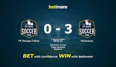 FK Dziugas Telsiai 대 Panevezys 예측, 확률 및 베팅 팁