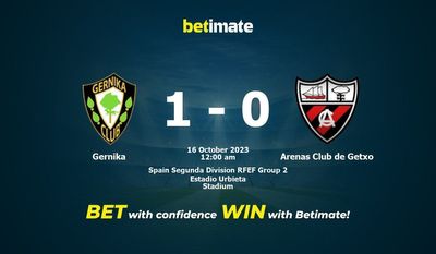 Gernika 대 Arenas Club de Getxo 예측, 승률 및 베팅 팁 2023-10-15