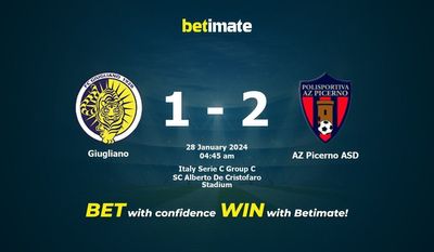Giugliano 대 AZ Picerno ASD 예측, 승률 및 베팅 팁 2024년 1월 27일
