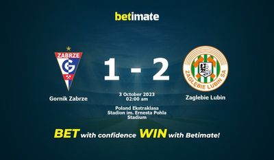 Gornik Zabrze 대 Zaglebie Lubin 예측, 확률 및 베팅 팁