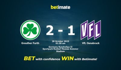 Greuther Furth 대 VfL Osnabruck 예측, 승률 및 베팅 팁 2023년 10월 27일