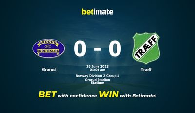 Grorud 대 Træff 예측, 승률 및 베팅 팁 2023/06/25