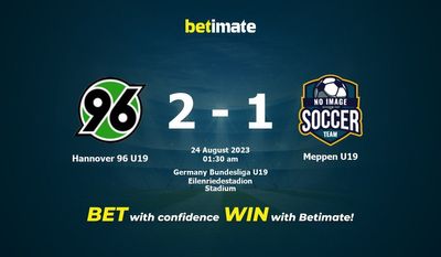 하노버 96 U19 대 Meppen U19 예측, 승률 및 베팅 팁