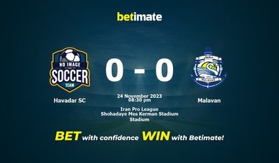 Havadar SC 대 Malavan 예측, 확률 및 베팅 팁 2023-11-24